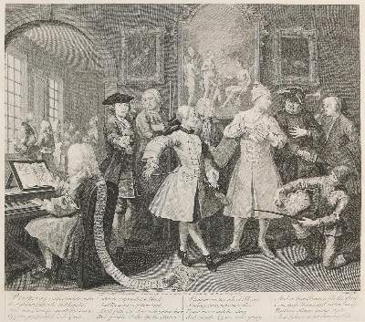 Bild Nr.3: 133-3572 Hogarth, William: (Künstlergraphik)