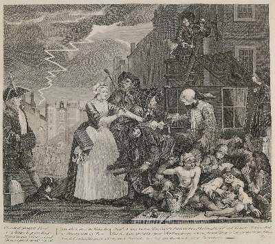 Bild Nr.4: 133-3572 Hogarth, William: (Künstlergraphik)