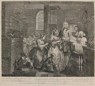 Bild Nr.5: 133-3572 Hogarth, William: (Künstlergraphik)