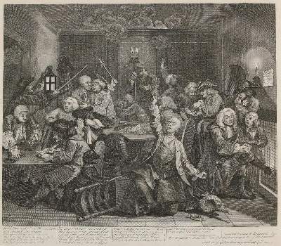 Bild Nr.7: 133-3572 Hogarth, William: (Künstlergraphik)