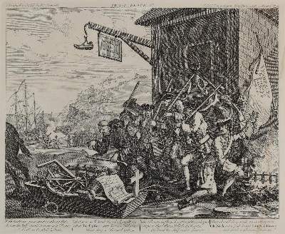 Bild Nr.9: 133-3572 Hogarth, William: (Künstlergraphik)