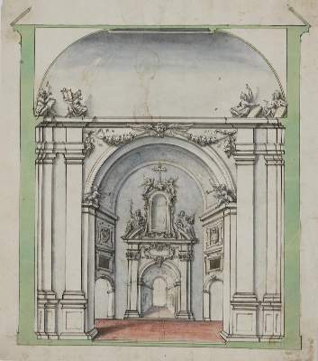 Bild Nr.1: 133-3605 Italien, 17. Jahrhundert.: (Künstlergraphik, Italien)