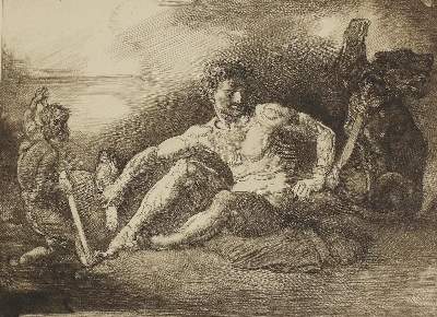 Bild Nr.2: 133-3643 Jettmar, Rudolf: (Künstlergraphik, Jettmar, Herkules)