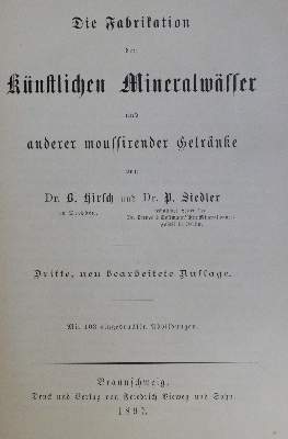 Bild Nr.1: 133-375 Hirsch,B. u. P.Siedler.: (Küche und Haushalt, Getränke)