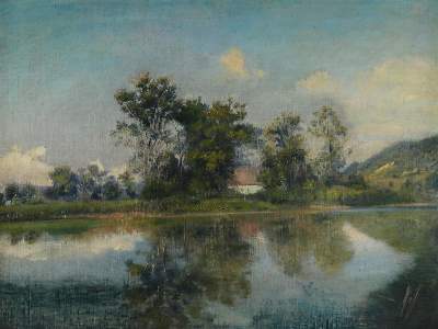 Bild Nr.2: 133-3782 Landschaften.: (Künstlergraphik)