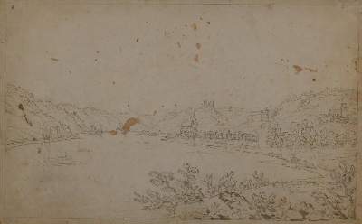 Bild Nr.5: 133-3783 Landschaften.: (Künstlergraphik)