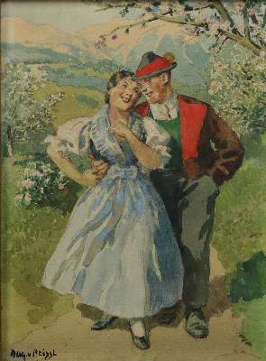 Bild Nr.2: 133-3844 Meissl, August von: (Künstlergraphik)