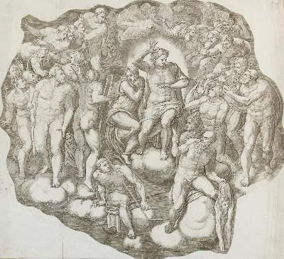 Bild Nr.2: 133-3852 Michelangelo Buonarroti: (Künstlergraphik)