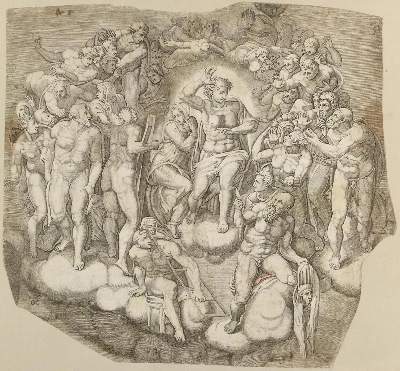 Bild Nr.3: 133-3852 Michelangelo Buonarroti: (Künstlergraphik)