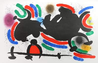 Bild Nr.1: 133-3856 Miró, Joan: (Künstlergraphik)