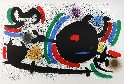 Bild Nr.1: 133-3858 Miró, Joan: (Künstlergraphik)