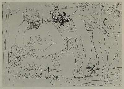 Bild Nr.1: 133-3911 Picasse, Pablo: (Künstlergraphik)