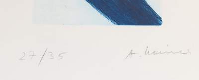 Bild Nr.2: 133-3943 Rainer, Arnulf: (Künstlergraphik)