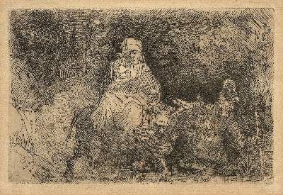Bild Nr.1: 133-3951 Rembrandt, Harmensz. van Rijn: (Künstlergraphik)