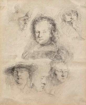 Bild Nr.1: 133-3959 Rembrandt, Harmensz. van Rijn: (Künstlergraphik)