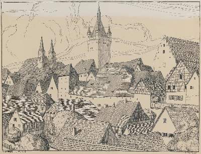 Bild Nr.1: 133-4049 Schlippe, Joseph: (Künstlergraphik)