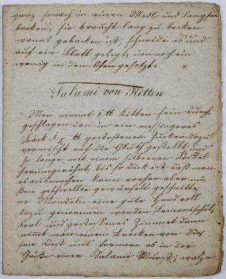 Bild Nr.2: 133-423 Rezepte.: (Küche und Haushalt, Kochbücher, Handschriften)