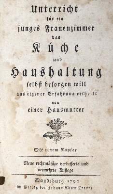 Bild Nr.2: 133-438 (Morgenstern-Schulze,J.K.).: (Küche und Haushalt, Kochbücher)