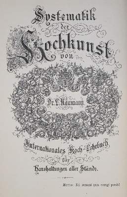 Bild Nr.2: 133-441 Naumann,L.: (Küche und Haushalt, Kochbücher)