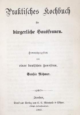 Bild Nr.2: 133-448 Röhmer,S.: (Küche und Haushalt, Kochbücher)