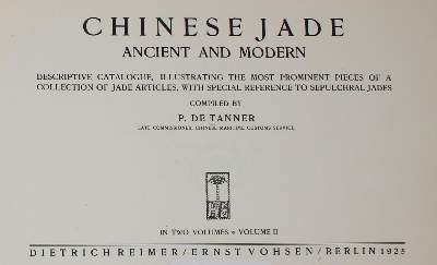 Bild Nr.1: 133-494 Tanner,P.de.: (Jade)