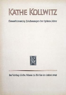 Bild Nr.6: 133-499 Kollwitz,K.: (Kunstwissenschaft)