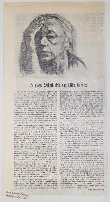 Bild Nr.7: 133-499 Kollwitz,K.: (Kunstwissenschaft)