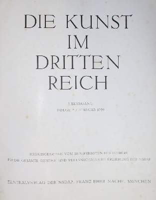Bild Nr.2: 133-501 Kunst im Dritten Reich, Die.: (Kunstwissenschaft)