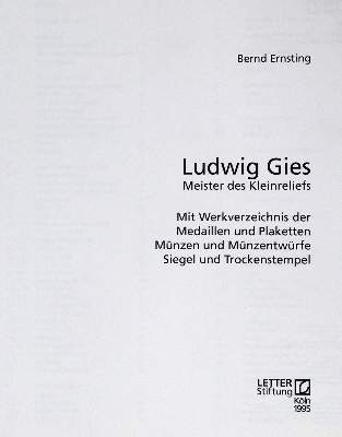 Bild Nr.3: 133-505 Ernsting,B.: (Medaillen)
