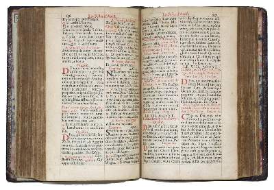 Bild Nr.2: 133-544 Weinroter Lederband: (Einband)