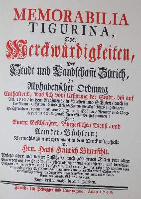 Bild Nr.1: 133-549 Bluntschli,H.H.: (Faksimile)