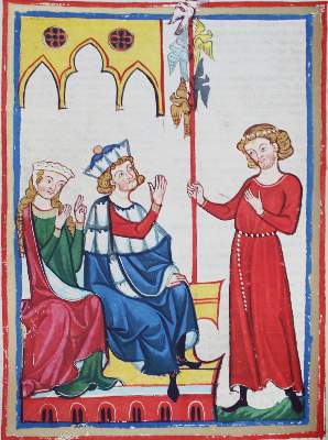 Bild Nr.3: 133-553 Codex Manesse.: (Faksimile)