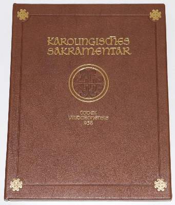 Bild Nr.2: 133-564 Karolingisches Sakramentar.: (Faksimile)