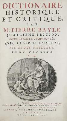 Bild Nr.1: 133-588 Bayle,P.: (Lexika - Wörterbücher - Sprachwissenschaften)