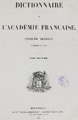 Bild Nr.1: 133-590 Dictionnaire: (Lexika - Wörterbücher - Sprachwissenschaften)