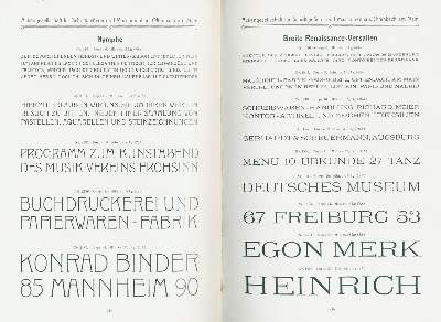 Bild Nr.2: 133-608 Haupt-Probe: (Typographie und Kalligraphie)