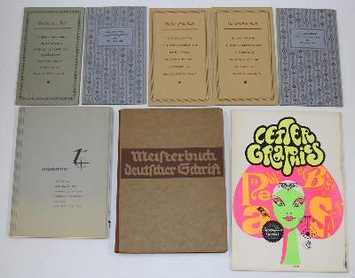 Bild Nr.11: 133-612 Sammlung: (Typographie und Kalligraphie)