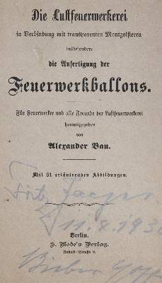 Bild Nr.2: 133-636 Bau,A.: (Feuerwerk)
