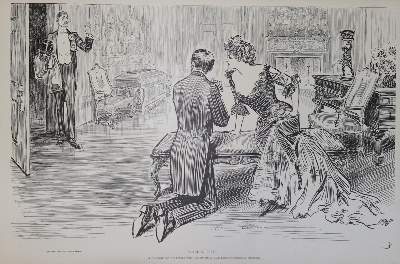 Bild Nr.2: 133-641 Gibson,C.D.: (Karikatur)