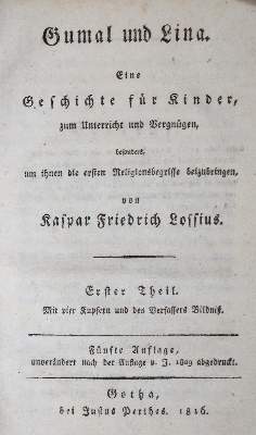Bild Nr.1: 133-678 Lossius,K.F.: (Robinsonaden)