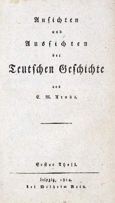 Bild Nr.2: 133-720 Arndt,E.M.: (Literatur und illustrierte Bücher bis 19.Jahrhundert)