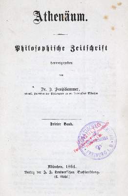 Bild Nr.4: 133-722 Frohschammer,J. (Hrsg.).: (Athenäum)