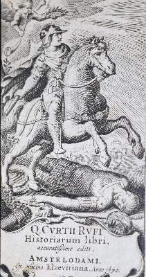 Bild Nr.2: 133-749 Curtius Rufus,Q.: (Literatur und illustrierte Bücher bis 19.Jahrhundert)