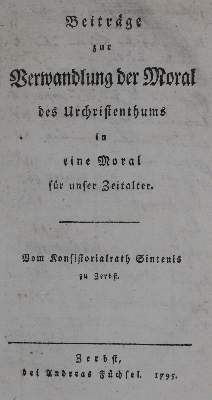 Bild Nr.1: 133-801 (Knigge,A.F.v.).: (Literatur und illustrierte Bücher bis 19.Jahrhundert)