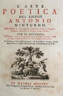Bild Nr.1: 133-829 Minturno,A.: (Literatur und illustrierte Bücher bis 19.Jahrhundert)