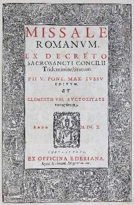 Bild Nr.1: 133-83 Missale Romanum,: (Gesangbücher)