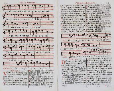 Bild Nr.2: 133-85 Rituale Romanum: (Gesangbücher)