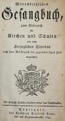 Bild Nr.1: 133-86 Sammlung: (Gesangbücher)