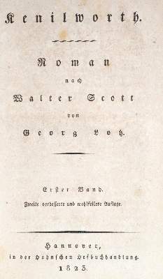 Bild Nr.1: 133-879 Scott,W.: (Literatur und illustrierte Bücher bis 19.Jahrhundert)