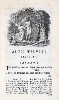 Bild Nr.2: 133-891 Tibullus,A.: (Literatur und illustrierte Bücher bis 19.Jahrhundert)